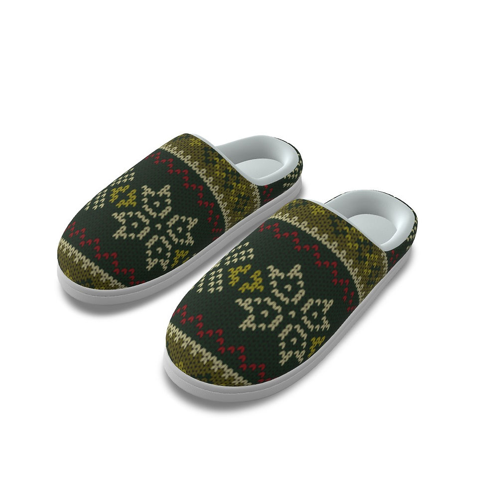 Thumbnail: Men's Plush Slippers