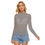섬네일: Long Sleeve Sheer Top