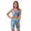 Thumbnail: Women's Breast Wrap Shorts Suit