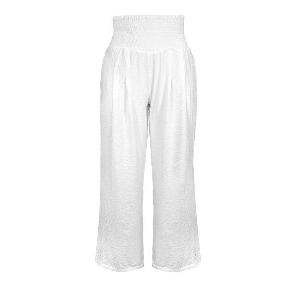 Miniatura: Elastic High Waist Wide Leg Pants