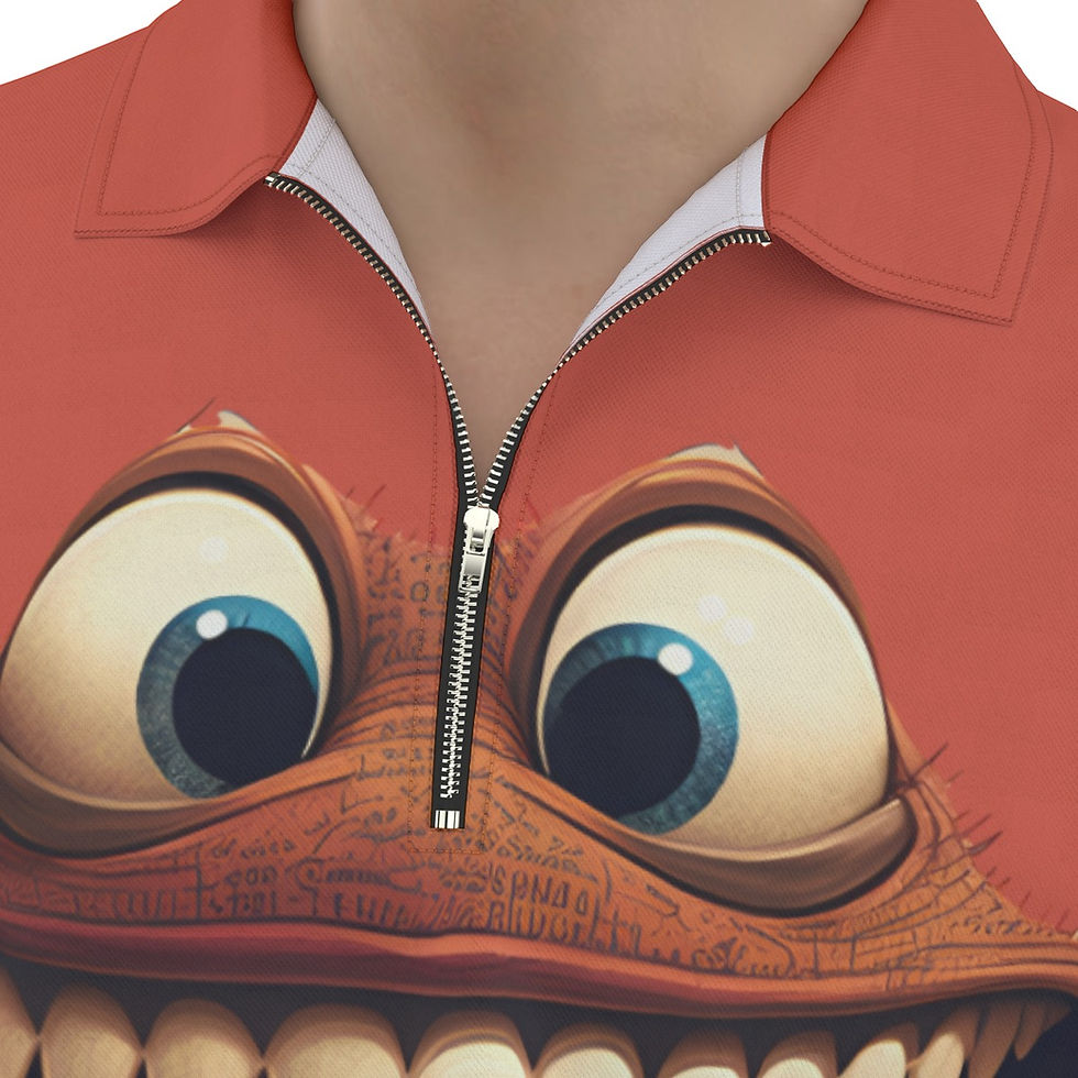 Miniature : Men's Polo Shirt with  Zipper