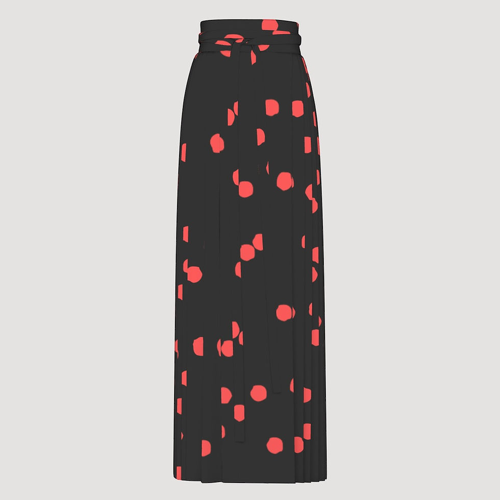 Thumbnail: Long Pleated Skirt