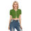Miniatura: Short Sleeve T-shirt With Two-way Zipper