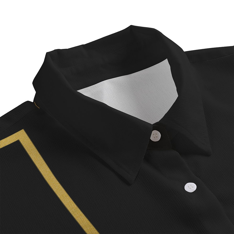 Thumbnail: Chiffon Shirt With Elbow Sleeves