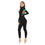 Thumbnail: Long-sleeved High-neck Jumpsuit With Zipper