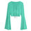 Miniatura: Tie Crop Blouse