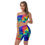 Thumbnail: Women's Breast Wrap Shorts Suit