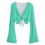 Miniatura: Tie Crop Blouse