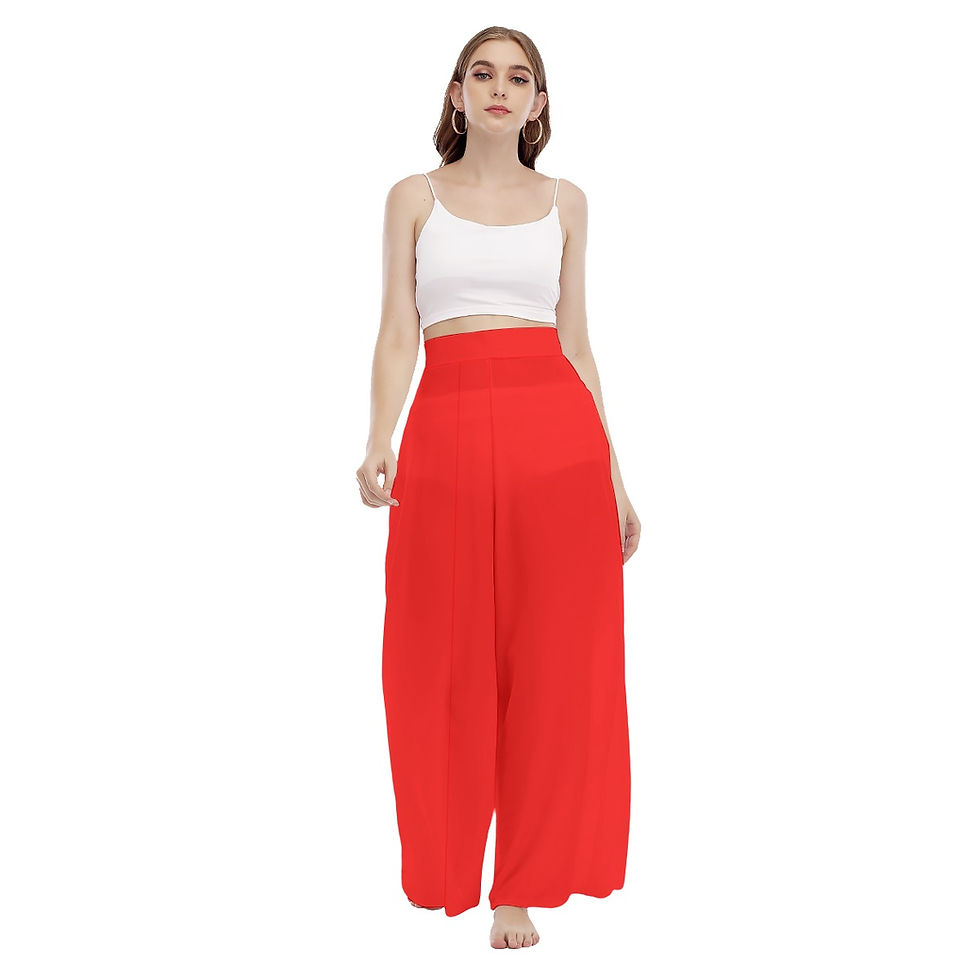 Миниатюра: High Waist Wide Leg Trousers