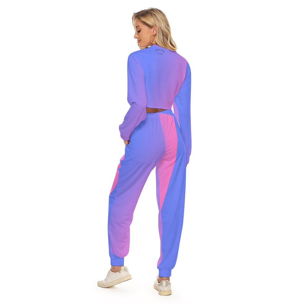 Miniature : Crop Sweatshirt Jogger