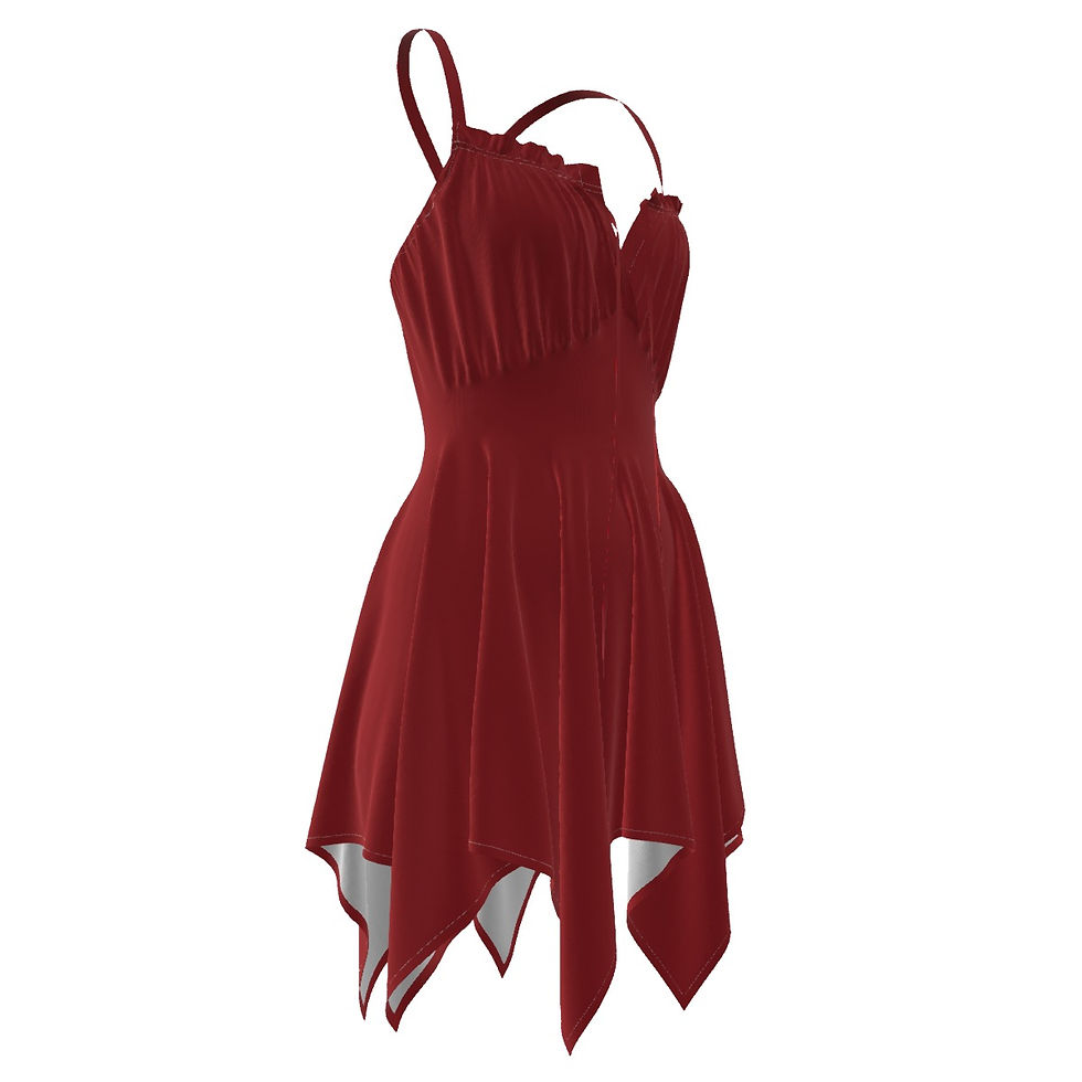 الصورة المصغرة: Red Slip Dress