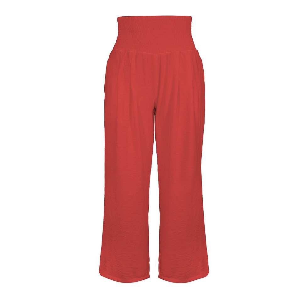Miniatura: Elastic High Waist Wide Leg Pants