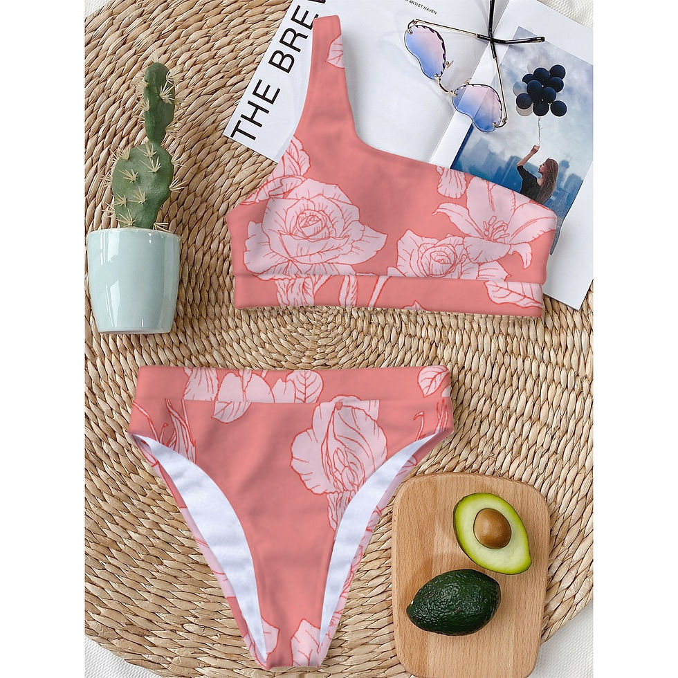 Thumbnail: Bikini With Single Shoulder