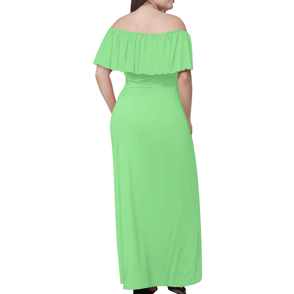 Thumbnail: Women's Off-shoulder Long Dress