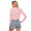 Miniatura: Hollow Chest Keyhole Tight Crop Top