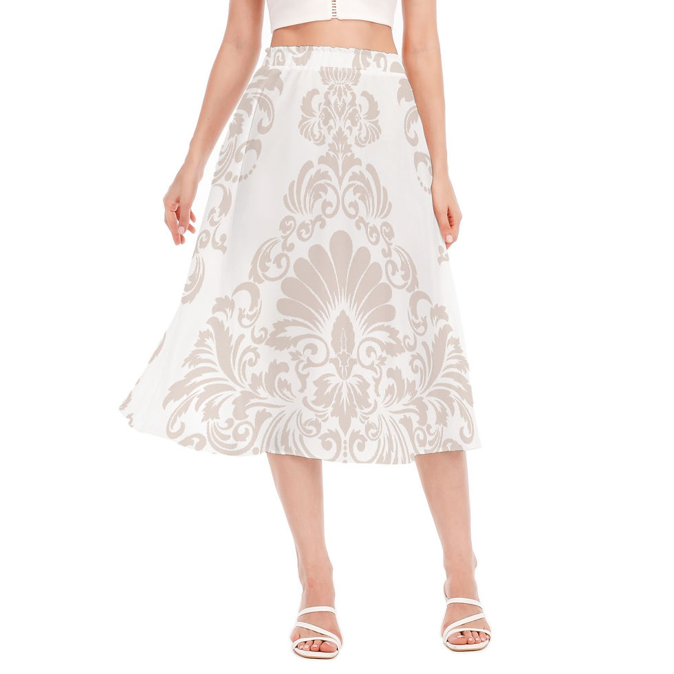 Thumbnail: Long Chiffon Skirt