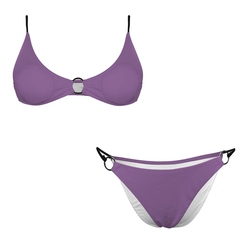 섬네일: Ring Two Piece Bikini Set