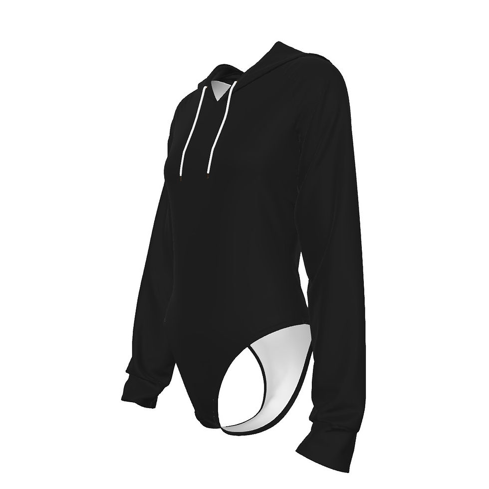 Миниатюра: Long Sleeve Hooded Bodysuit