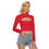 الصورة المصغرة: Hollow Chest Keyhole Tight Crop Top