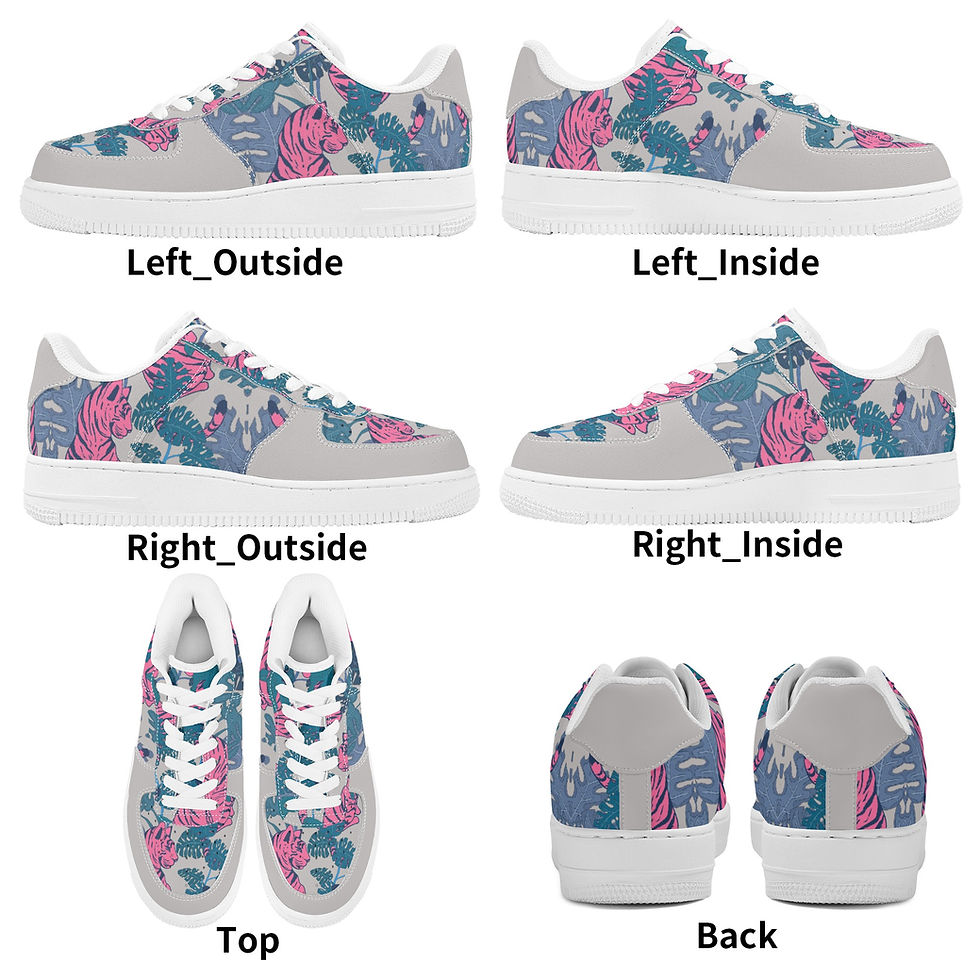 Thumbnail: Women's Low Top Leather Shoes