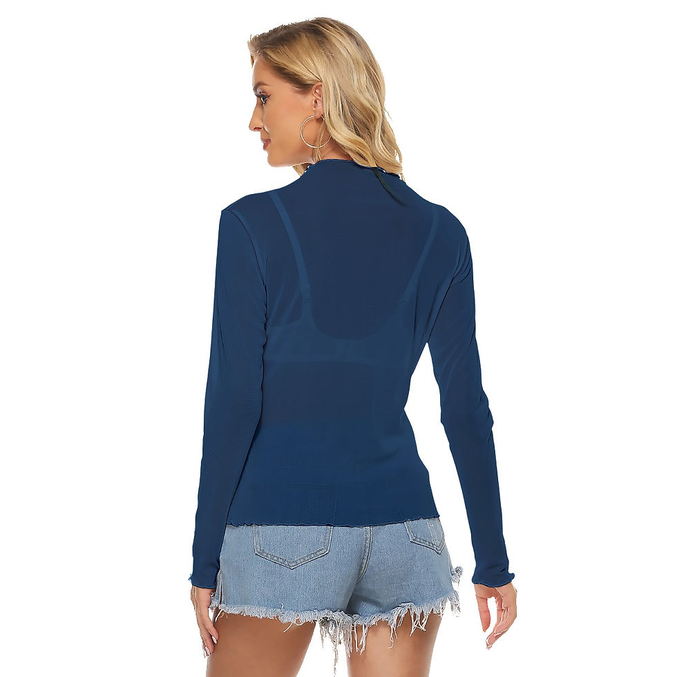 Thumbnail: Long Sleeve Sheer Top