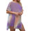 Thumbnail: T-Shirt with Side Split and Shorts
