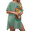 Thumbnail: T-Shirt with Side Split and Shorts
