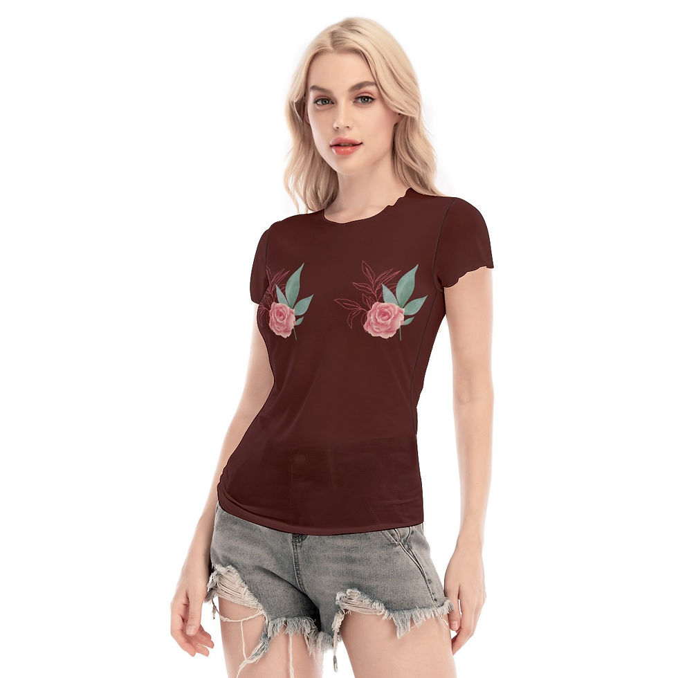 Thumbnail: Short Sleeve Sheer Top