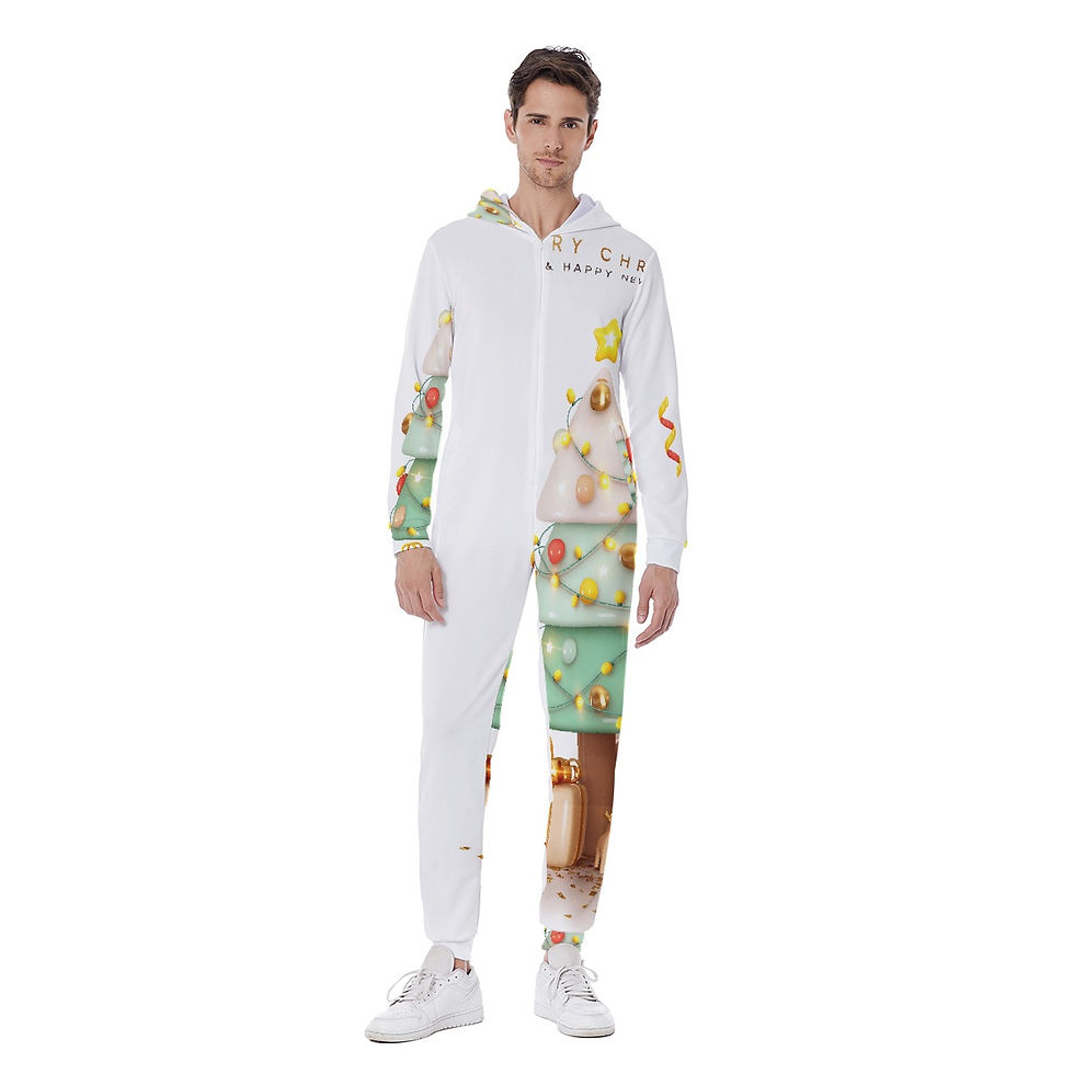 Thumbnail: Men's Hooded Jumpsuit