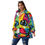 Miniatura: Women's Borg Fleece Coat With Zipper Closure