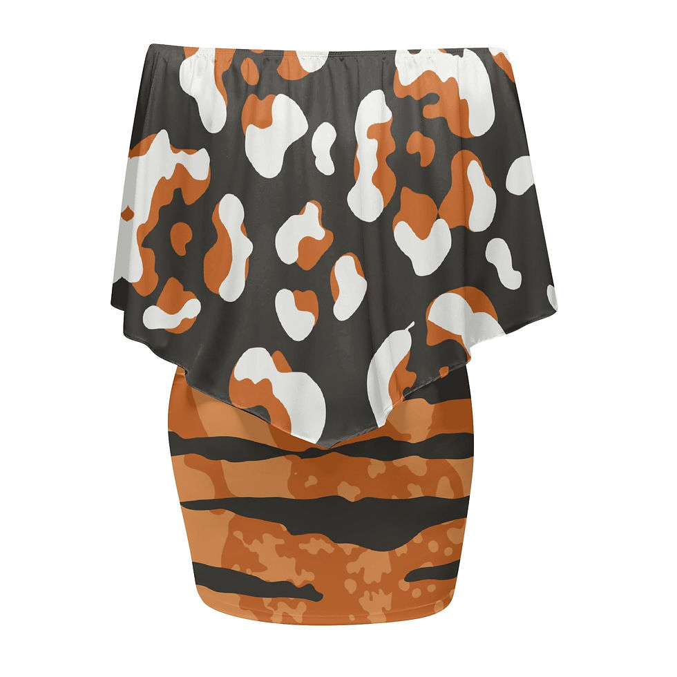 Thumbnail: Women's Off-the-shoulder Tube Dress