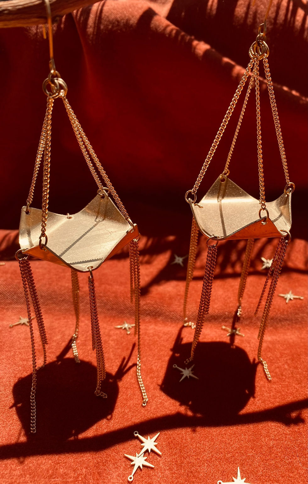 Melody’s Sculpted Basket Earrings