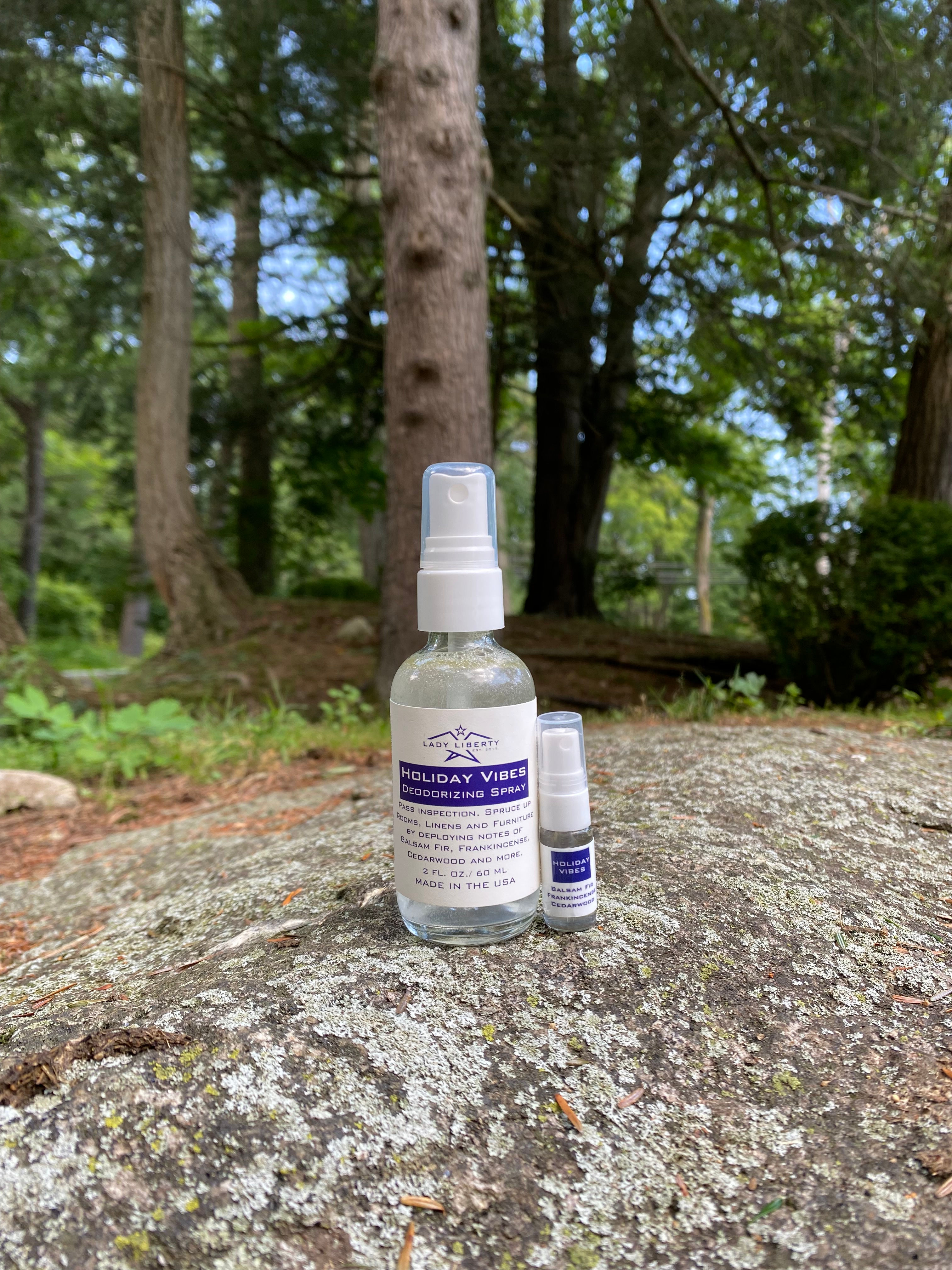 HOLIDAY VIBES DEODORIZING SPRAY (2 oz.)