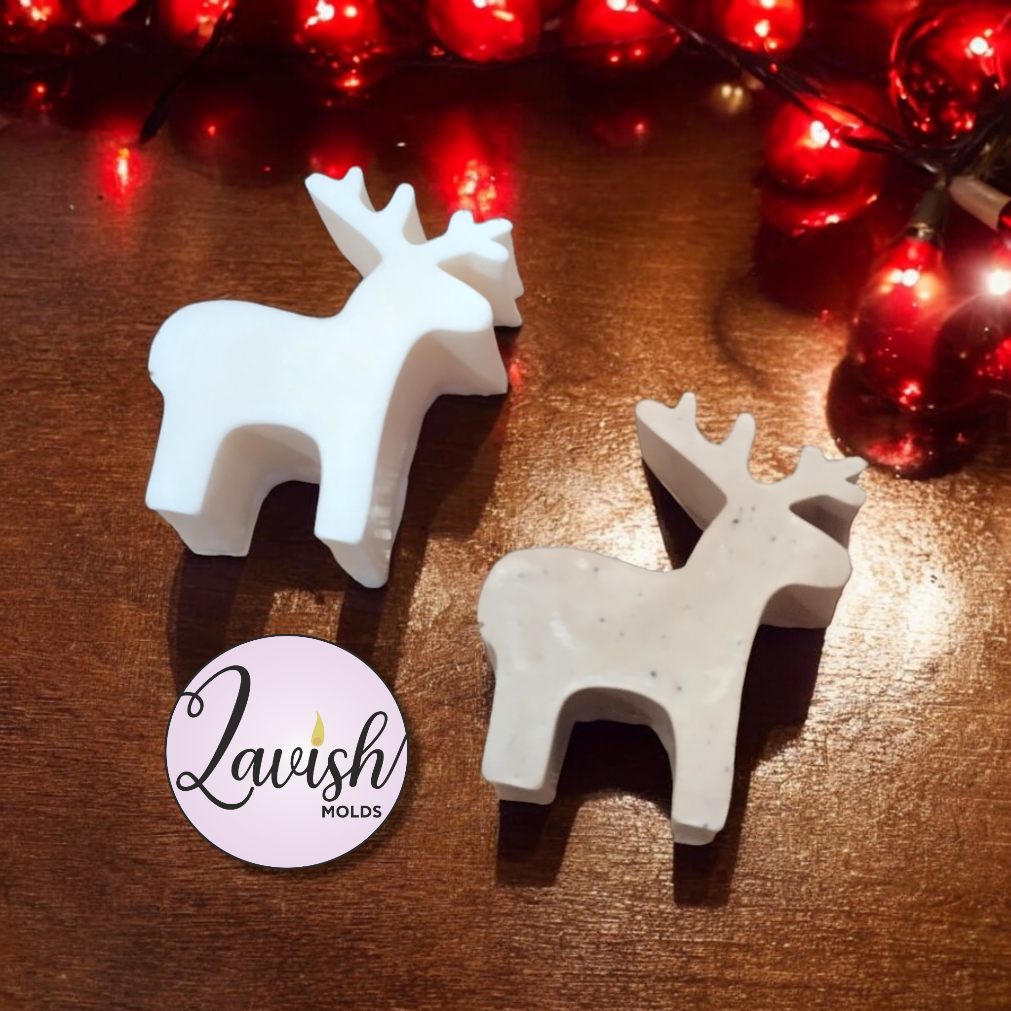 Καλούπι για 2 μικρά ταρανδάκια!