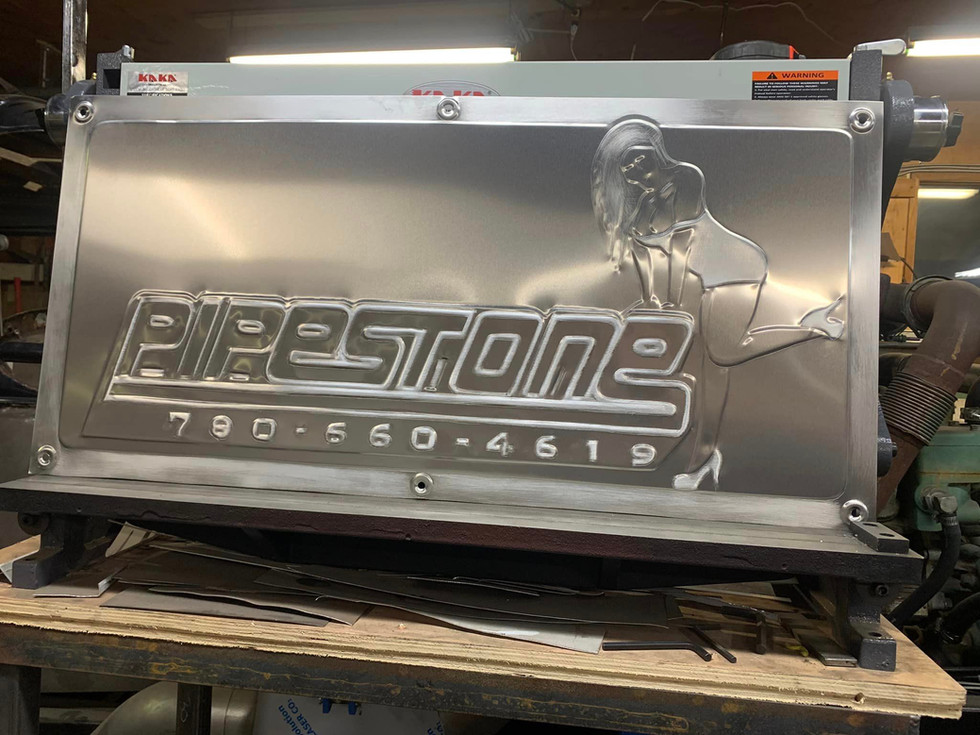 Pipestone sign