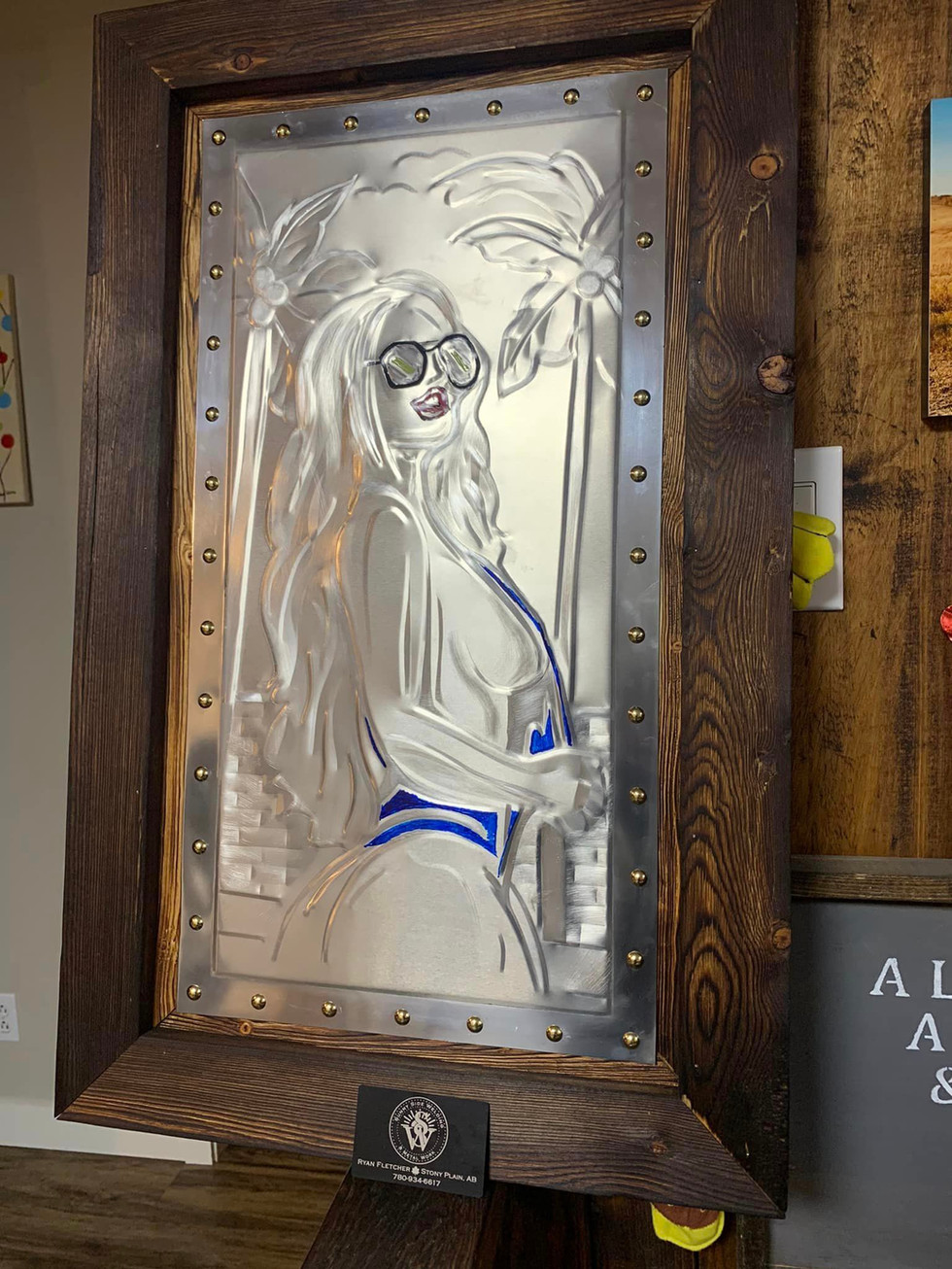 Bikini girl sign 3