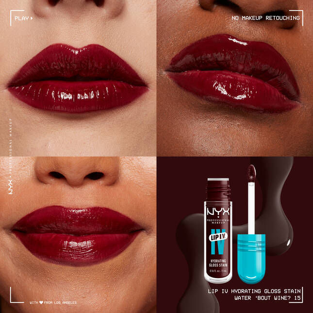 Miniatura: Lip I.V. Hydrating Lip Gloss Stain 11 - 16