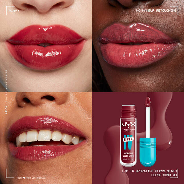 Miniatura: Lip I.V. Hydrating Lip Gloss Stain 6 - 10