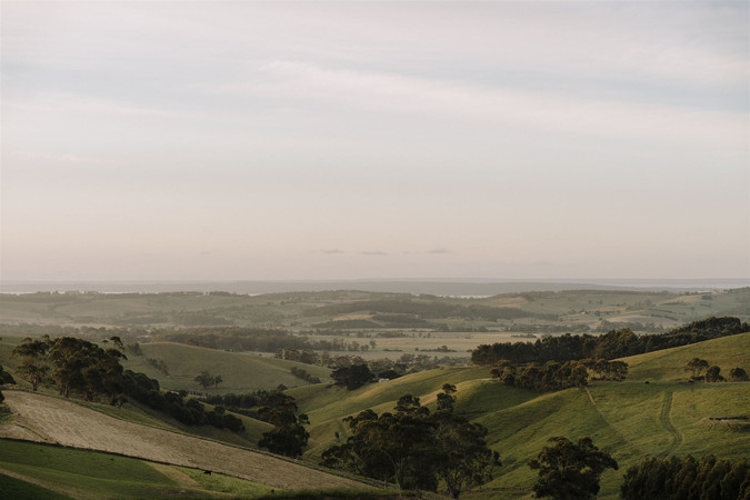 Rolling hills of South Gippsland