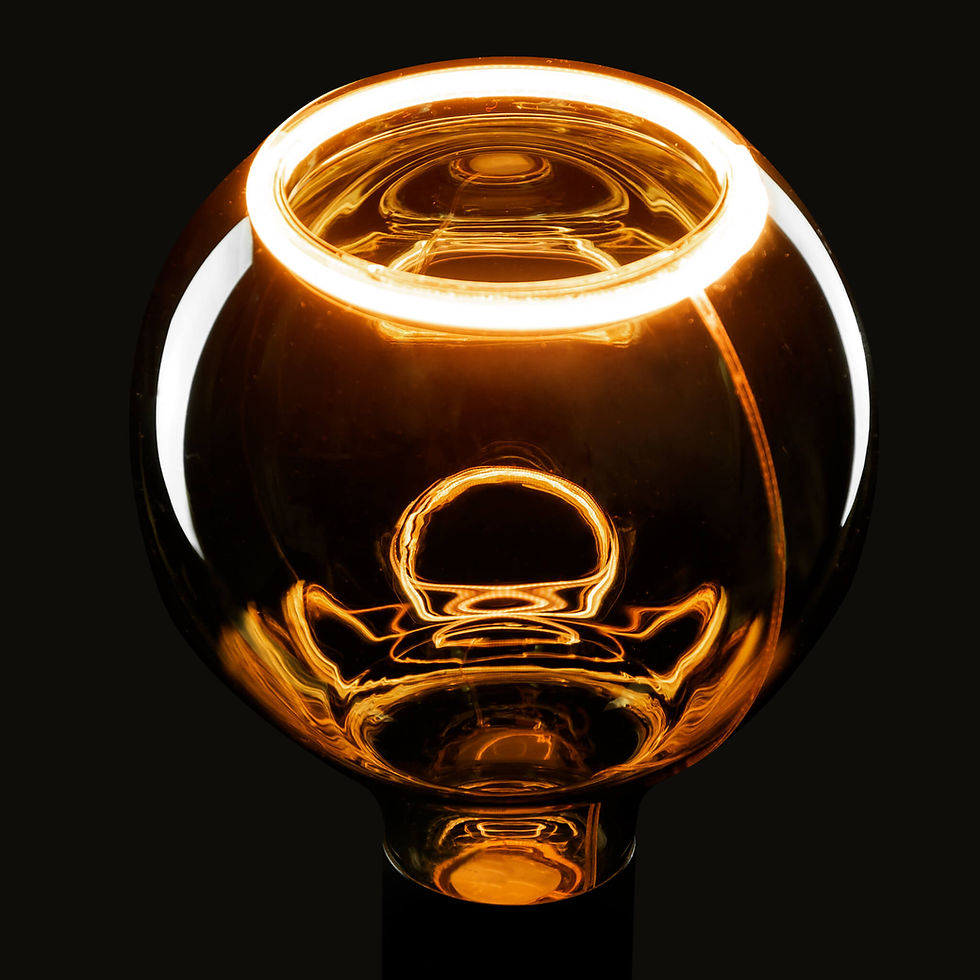 Thumbnail: LED Floating Globe 125mm Smokey Grey