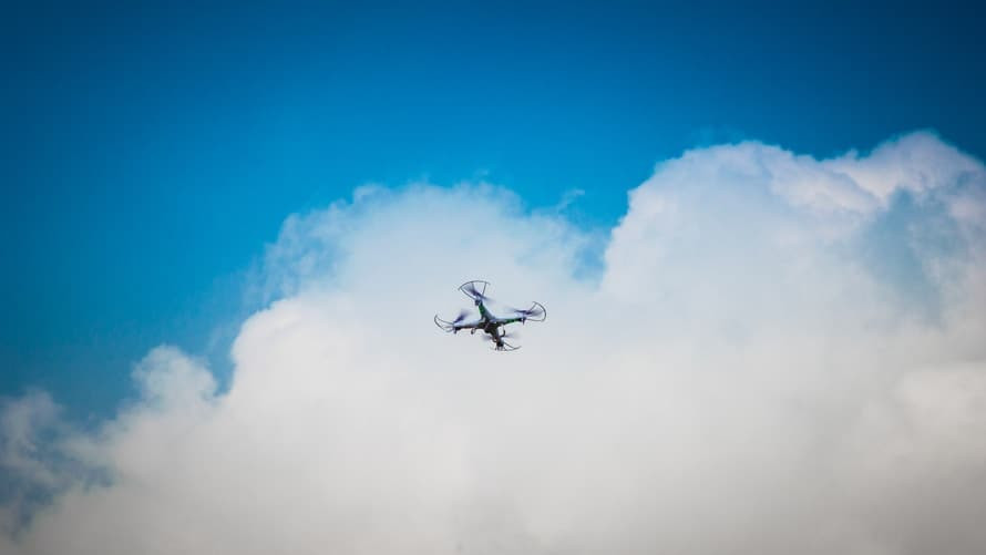 tecnologia agrícola: drones