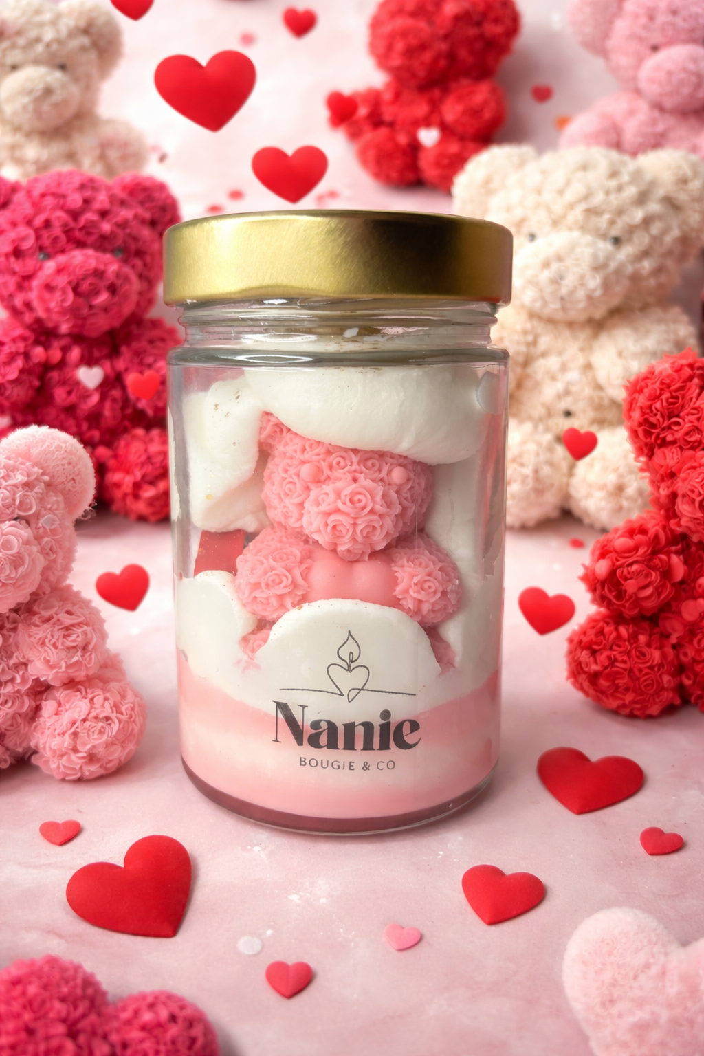 Bougie gourmande XL - Pomme d’amour