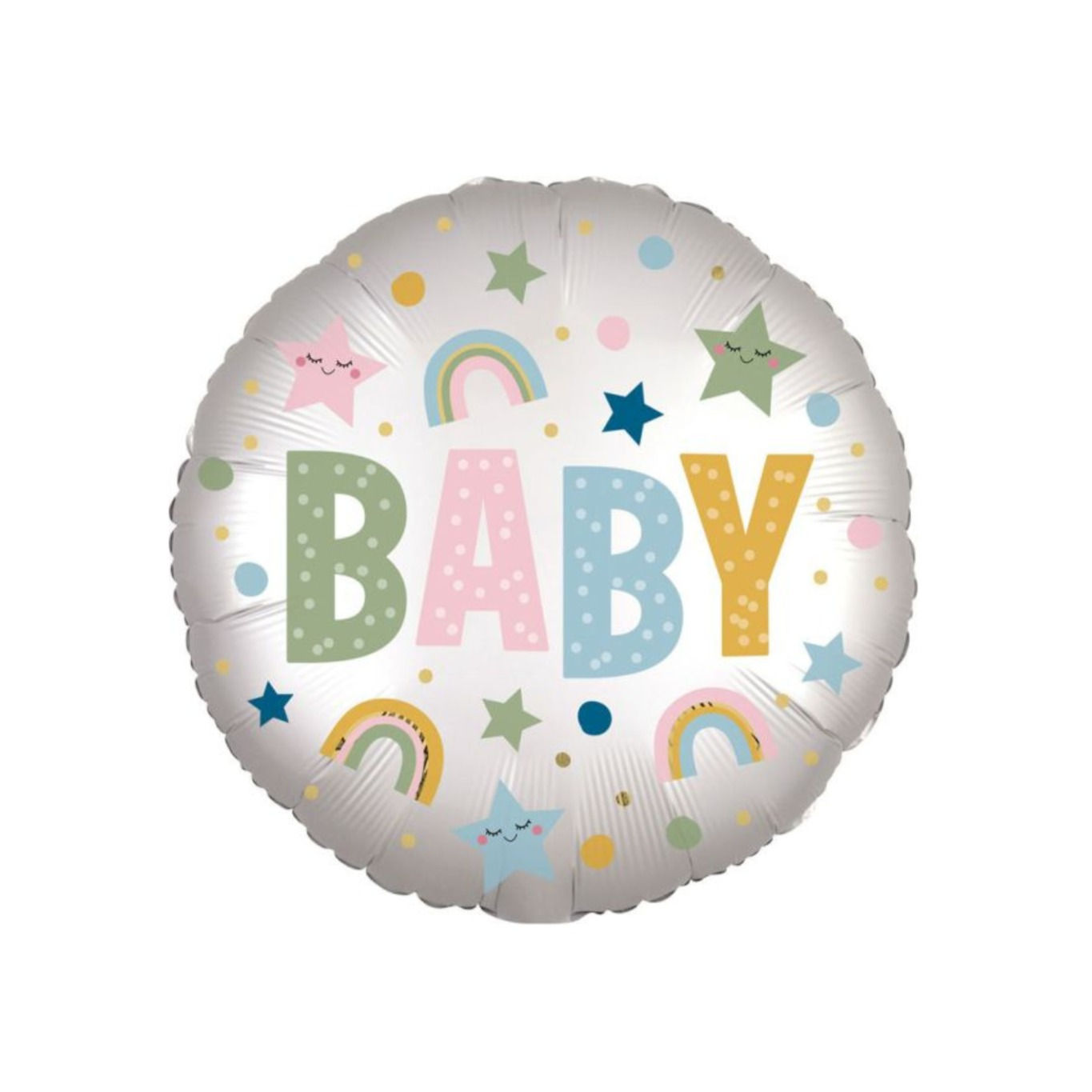 Helij balon BABY unisex pastel