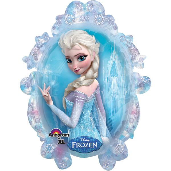 Thumbnail: Helij balon dvostrani Frozen Elsa i Anna