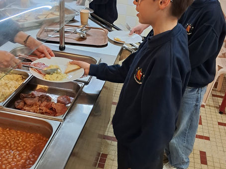 A delicious traditional English breakfast
