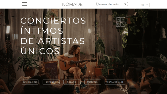 concerts community black website example