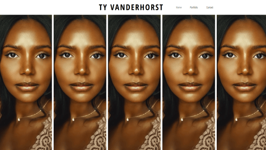 diverse model website ideas