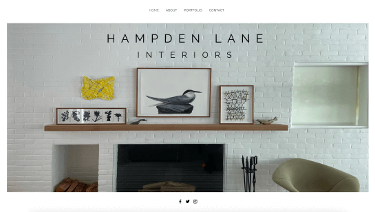 classic interior design website inspiration