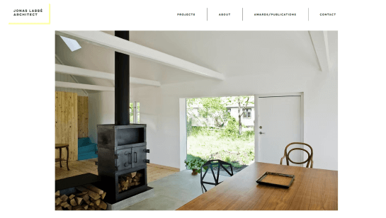 clean architecture website design