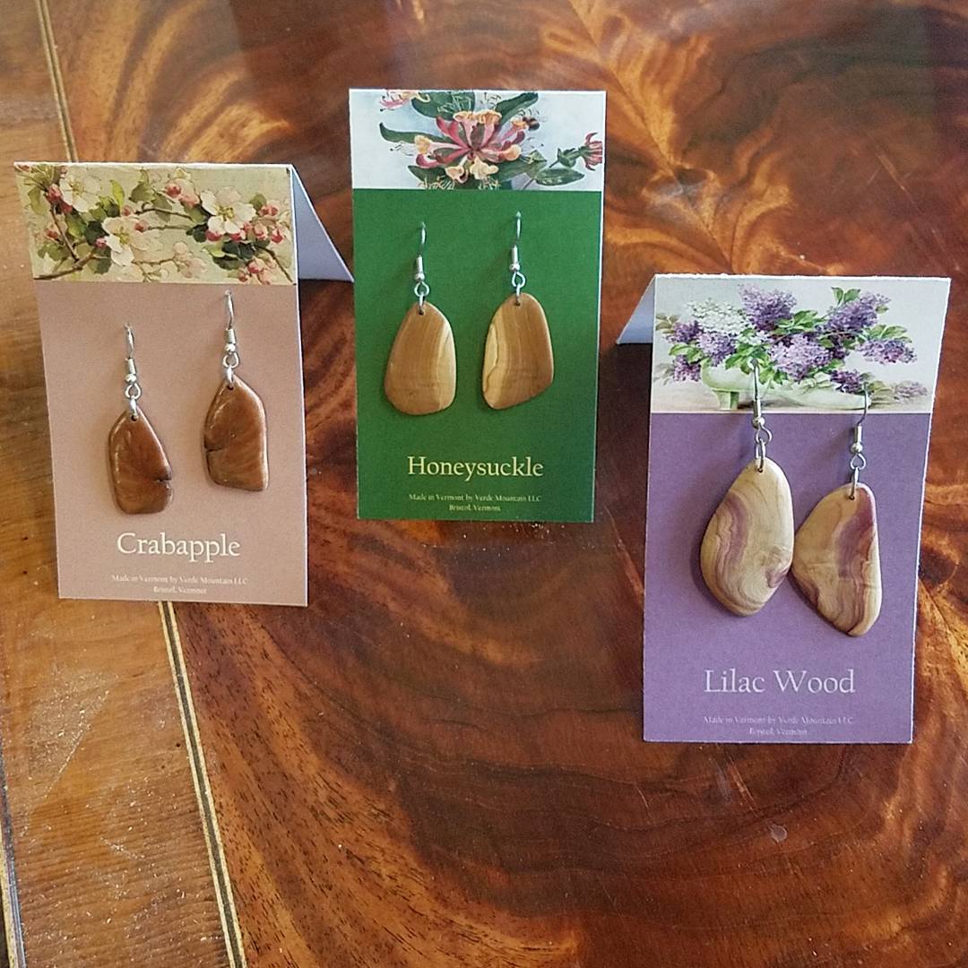 ornamental shrub earrings